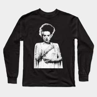 Bride of Frankenstein distressed Long Sleeve T-Shirt